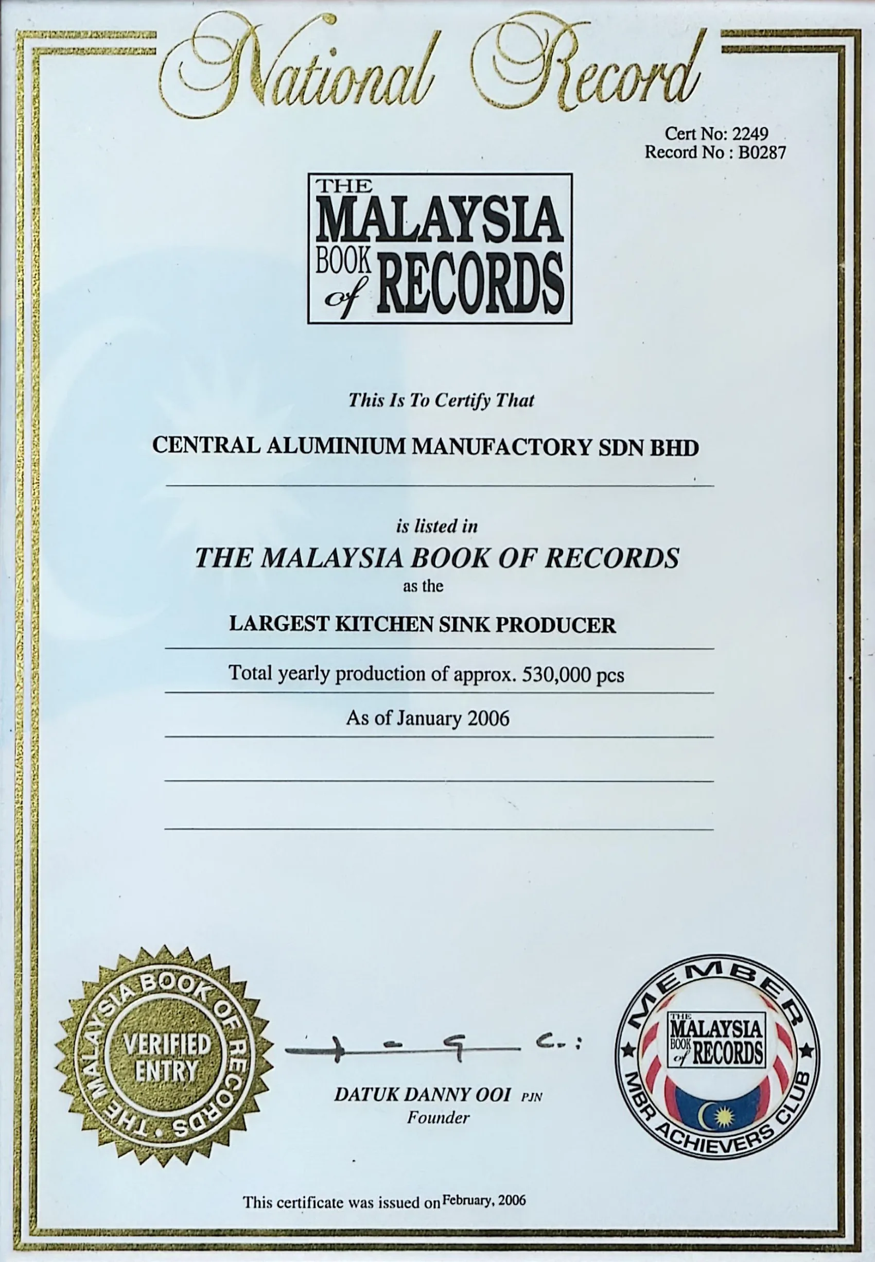 Malaysia Book of Records